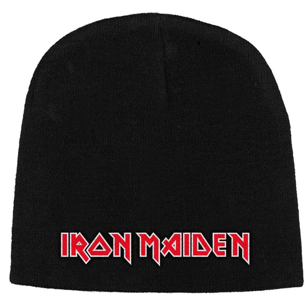 Iron Maiden Unisex Adult Logo Beanie / Black